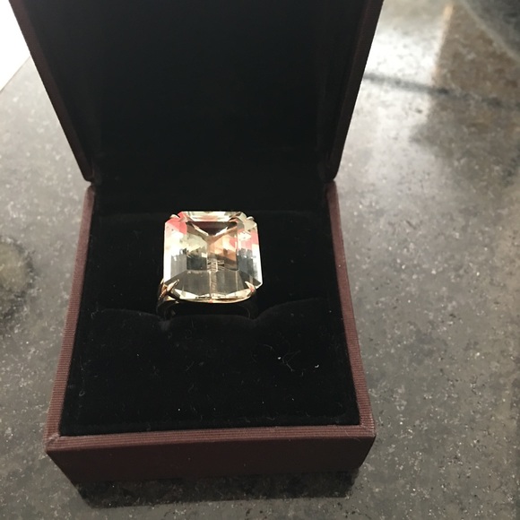 H. Stern Star Collection, 18K Rose Gold, Diamonds, Green Prasiolite Quartz! - Picture 12 of 12